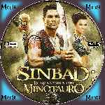 carátula cd de Sinbad - La Aventura Del Minotauro - Custom - V2