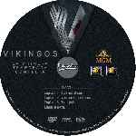 carátula cd de Vikingos - Temporada 01 - Disco 01 - Custom - V2
