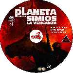 carátula cd de El Planeta De Los Simios - La Venganza - Custom