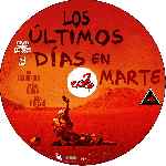 carátula cd de Los Ultimos Dias En Marte - Custom - V3