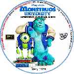 carátula cd de Monstruos University - Custom - V04