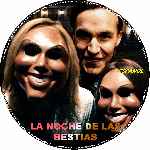 carátula cd de The Purge - La Noche De Las Bestias - Custom - V6