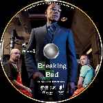 carátula cd de Breaking Bad - Temporada 04 - Disco 01 - Custom - V3