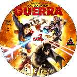 carátula cd de Liga De La Justicia - Guerra - Custom