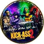cartula cd de Kick-ass 2 - Con Un Par - Custom - V3