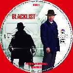 cartula cd de The Blacklist - Temporada 01 - Disco 01 - Custom