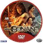 carátula cd de Conan El Barbaro - 2011 - Custom - V12