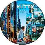 carátula cd de La Vida Secreta De Walter Mitty - 2013 - Custom