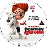 carátula cd de Las Aventuras De Peabody Y Sherman - Custom - V02