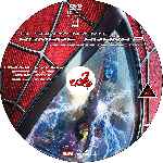 carátula cd de El Sorprendente Hombre Arana 2 - La Amenaza De Electro - Custom - V3