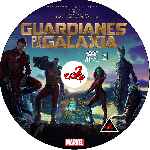 carátula cd de Guardianes De La Galaxia - 2014 - Custom - V02