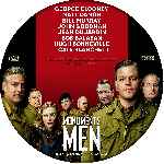 cartula cd de Monuments Men - Custom