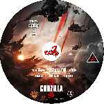 carátula cd de Godzilla - 2014 - Custom - V03