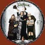 carátula cd de La Familia Addams - 1991 - Custom - V3
