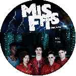 carátula cd de Misfits - Temporada 01 - Custom