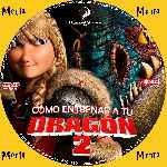 carátula cd de Como Entrenar A Tu Dragon 2 - Custom - V05