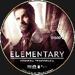 carátula cd de Elementary - Temporada 01 - Disco 02 - Custom - V2