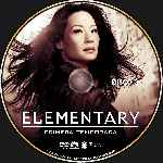 carátula cd de Elementary - Temporada 01 - Disco 03 - Custom - V2