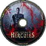 carátula cd de The Legend Of Hercules - Custom