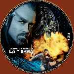 carátula cd de Campo De Batalla - La Tierra - Custom - V3