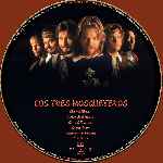 carátula cd de Los Tres Mosqueteros - 1993 - Custom - V2