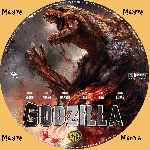 carátula cd de Godzilla - 2014 - Custom - V09