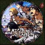 carátula cd de Ataque A Los Titanes - Volumen 01 - Custom