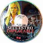 carátula cd de Secuestro Implacable - Custom
