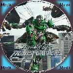 carátula cd de Transformers - La Era De La Extincion - Custom - V17