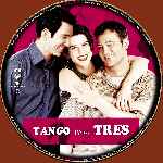 cartula cd de Tango Para Tres - Custom - V3