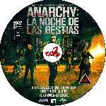 carátula cd de Anarchy - La Noche De Las Bestias - Custom - V2