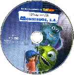 cartula cd de Monstruos S.a.