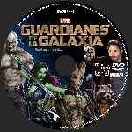 carátula cd de Guardianes De La Galaxia - 2014 - Custom - V04
