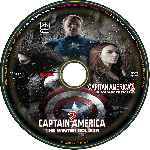 cartula cd de Capitan America 2 - El Soldado De Invierno - Custom