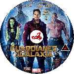 carátula cd de Guardianes De La Galaxia - 2014 - Custom - V05