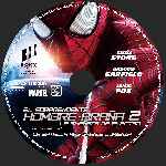 carátula cd de El Sorprendente Hombre Arana 2 - La Amenaza De Electro - Custom - V5