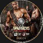 carátula cd de Spartacus - Temporada 03 - Venganza - Disco 01 - Custom - V4
