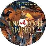 carátula cd de Una Noche En El Museo 3 - El Secreto De La Tumba - Custom - V2