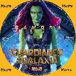 carátula cd de Guardianes De La Galaxia - 2014 - Custom - V08