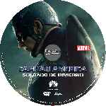 carátula cd de Capitan America - Soldado De Invierno - Custom