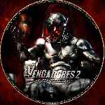 carátula cd de Los Vengadores 2 - La Era De Ultron - Custom - V02