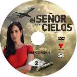 carátula cd de El Senor De Los Cielos - Temporada 01 - Disco 02 - Custom