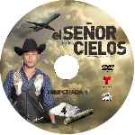 carátula cd de El Senor De Los Cielos - Temporada 01 - Disco 04 - Custom