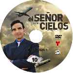 carátula cd de El Senor De Los Cielos - Temporada 01 - Disco 10 - Custom