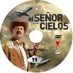 carátula cd de El Senor De Los Cielos - Temporada 01 - Disco 11 - Custom