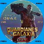 carátula cd de Guardianes De La Galaxia - 2014 - Custom - V11