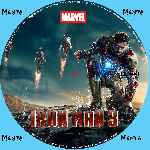 carátula cd de Iron Man 3 - Custom - V20