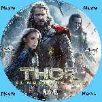 cartula cd de Thor - El Mundo Oscuro - Custom - V13