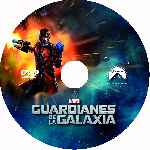 carátula cd de Guardianes De La Galaxia - 2014 - Custom - V12