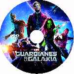 carátula cd de Guardianes De La Galaxia - 2014 - Custom - V13